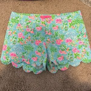 Lilly Pulitzer buttercup Disney Mickey Shorts